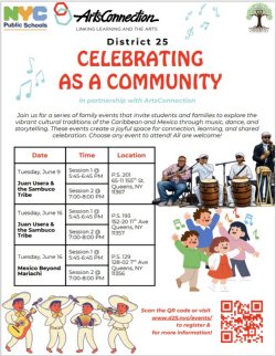 District 25 Celebrating as a Community spanish